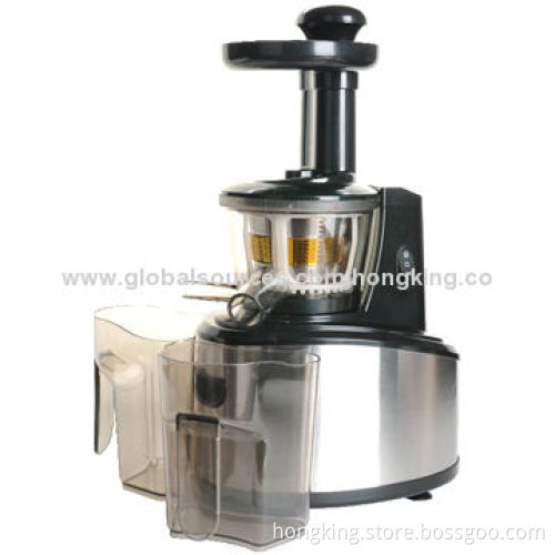 Slow Juicer with Stainless Steel Housing and 150W DC Motor